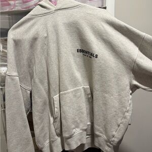 Essentials Light Gray Hoodie